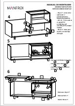 Предварительный просмотр 4 страницы Manfroi Rack MIDDLE Assembly Instructions