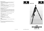 Preview for 1 page of Manfrotto 458B Instructions