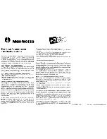 Preview for 6 page of Manfrotto 7301YB Instructions Manual