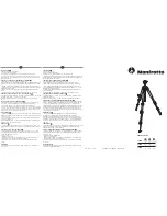 Manfrotto 745XB Instructions preview