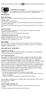 Preview for 4 page of Manfrotto MVR901ECEX User Manual