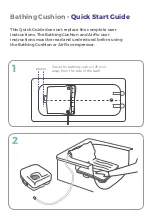 Preview for 4 page of Mangar Health Mangar Bathing Cushion Quick Start Manual And Warranty