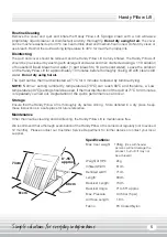 Preview for 5 page of Mangar International CMH404 User Instructions