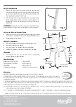 Предварительный просмотр 2 страницы Mangar AB0003 User Instructions