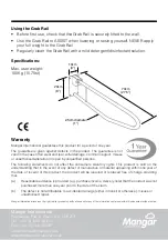 Предварительный просмотр 2 страницы Mangar AB0017 Fitting And User Instructions