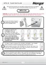 Mangar Airflo 12 Quick Start Manual preview