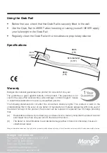 Предварительный просмотр 2 страницы Mangar Luxury AB0024 Fitting And User Instructions