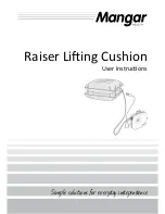 Mangar Raiser Lifting Cushion User Instructions preview