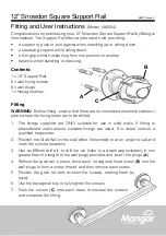 Предварительный просмотр 1 страницы Mangar Snowdon AB0504 Fitting And User Instructions