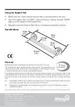 Предварительный просмотр 2 страницы Mangar Snowdon AB0504 Fitting And User Instructions