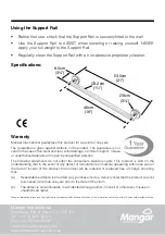 Preview for 2 page of Mangar Snowdon AB0509 Fitting And User Instructions