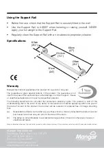 Preview for 2 page of Mangar Snowdon AB0514 Fitting And User Instructions