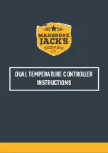 Предварительный просмотр 1 страницы Mangrove Jack's DUAL TEMPERATURE CONTROLLER Instructions Manual