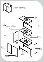 Предварительный просмотр 3 страницы Manhattan Comfort 11GMC1 Assembly Manual