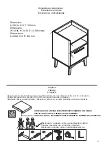 Preview for 5 page of Manhattan Comfort 141AMC209 Assembly Instructions Manual