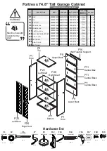 Предварительный просмотр 3 страницы Manhattan Comfort 1GMCF Assembly Manual