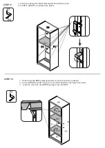 Предварительный просмотр 9 страницы Manhattan Comfort 1GMCF Assembly Manual