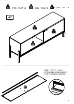 Предварительный просмотр 8 страницы Manhattan Comfort 306AMC157 Assembly Instructions Manual