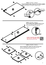 Предварительный просмотр 9 страницы Manhattan Comfort 306AMC157 Assembly Instructions Manual