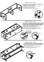 Предварительный просмотр 10 страницы Manhattan Comfort 306AMC157 Assembly Instructions Manual