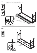 Preview for 6 page of Manhattan Comfort 6GMC Assembly Manual