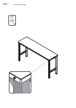 Предварительный просмотр 7 страницы Manhattan Comfort FORTRESS 6GMC Assembly Handbook