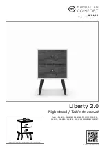 Предварительный просмотр 1 страницы Manhattan Comfort Liberty 2.0 204AMC6 Manual