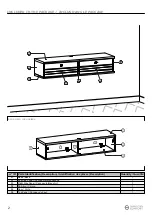 Предварительный просмотр 2 страницы Manhattan Comfort Liberty 42.28 Quick Start Manual