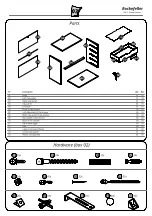 Предварительный просмотр 3 страницы Manhattan Comfort Rockefeller Tall 5-Drawer Dresser Assembly Manual