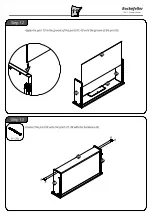 Предварительный просмотр 11 страницы Manhattan Comfort Rockefeller Tall 5-Drawer Dresser Assembly Manual