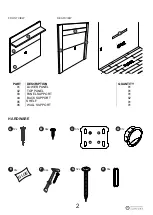 Предварительный просмотр 3 страницы Manhattan Comfort Tribeca TV Panel Manual