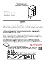 Предварительный просмотр 5 страницы Manhattan Comfort Warren Low Bookcase 3.0 Assembly Instructions Manual