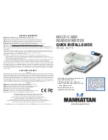 Manhattan 100779 Quick Install Manual preview