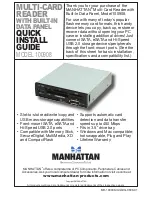 Manhattan 100908 Quick Install Manual preview