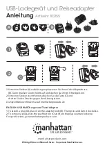 Manhattan 102155 Quick Start Manual preview