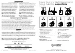 Preview for 1 page of Manhattan 102476 Instructions