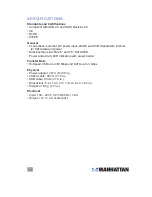 Preview for 10 page of Manhattan 130219 User Manual