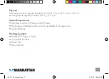 Preview for 7 page of Manhattan 158176 User Manual