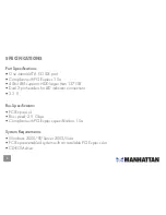 Preview for 6 page of Manhattan 160537 User Manual