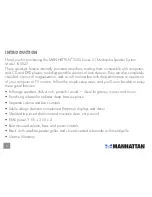 Предварительный просмотр 2 страницы Manhattan 160827 User Manual