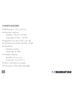 Предварительный просмотр 6 страницы Manhattan 160827 User Manual