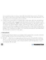 Preview for 6 page of Manhattan 160858 User Manual