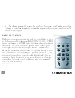 Предварительный просмотр 8 страницы Manhattan 160858 User Manual