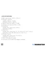 Предварительный просмотр 10 страницы Manhattan 160858 User Manual