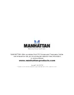 Предварительный просмотр 12 страницы Manhattan 160858 User Manual