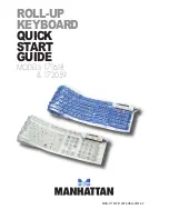 Preview for 1 page of Manhattan 171618 Quick Start Manual