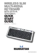 Preview for 1 page of Manhattan 176460 Quick Start Manual