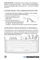 Preview for 4 page of Manhattan 176460 Quick Start Manual