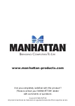 Preview for 12 page of Manhattan 176651 Quick Install Manual