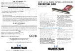 Preview for 1 page of Manhattan 176767 Quick Install Manual